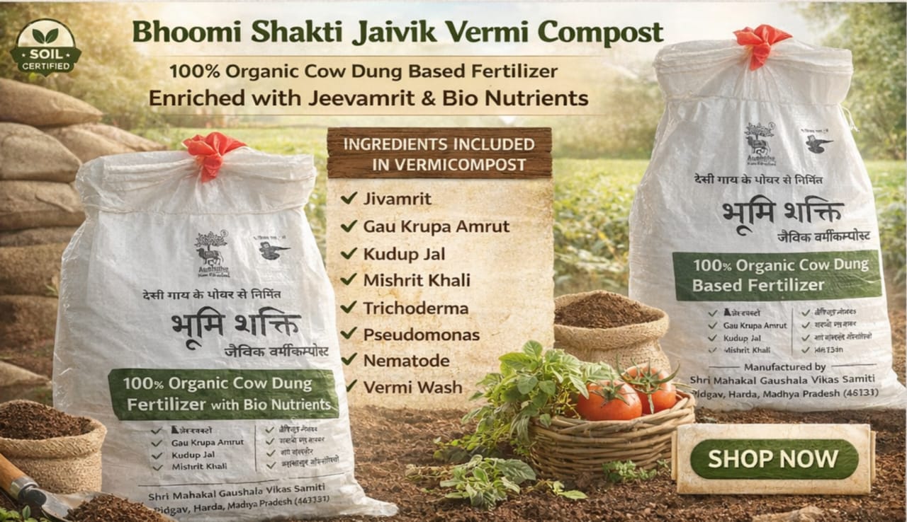Bhoomi Shakti Jaivik Vermi Compost 5kg